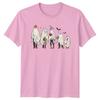 Retro Ghost Family Halloween TShirt Spooky Season Gift For Him And Her