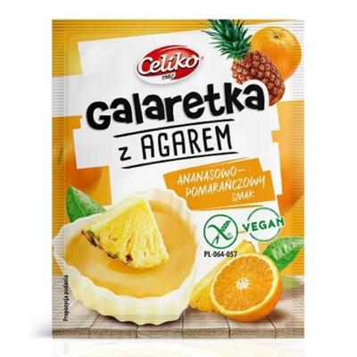 Pineapple-Orange Agar Jelly Gluten-Free 45G
