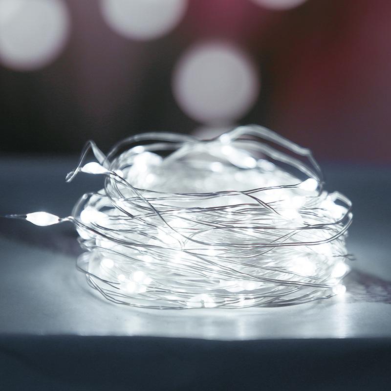 10M Copper Wire LED String Lights Outdoor Waterproof Garlands Festoon Fairy Wedding Decorations For New Year Christmas Tree
