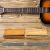 Fret Crown File 3/23/35 Degrees Precisions Guitar Repair Tool Wood Texture for Removing Burrs and Smoothing Fretboard