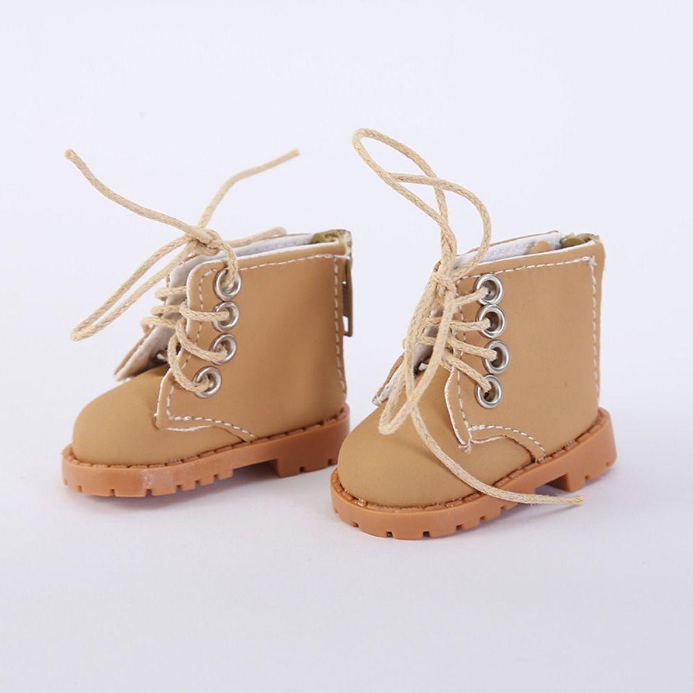 DIY Doll Shoes Casual Wear Clothes Accessories High Quality Doll Boots 20cm Cotton Doll/1/12 Dolls