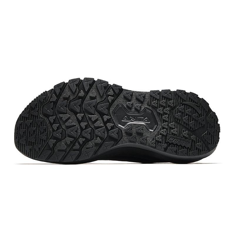 Anta Kunlun Moda Versatile Comodo Trendy Ammortizzante Resistente all'Usura Traspirante Scarpe da Trekking Basse Uomo Scarpe da Trekking Nere 112525590-4