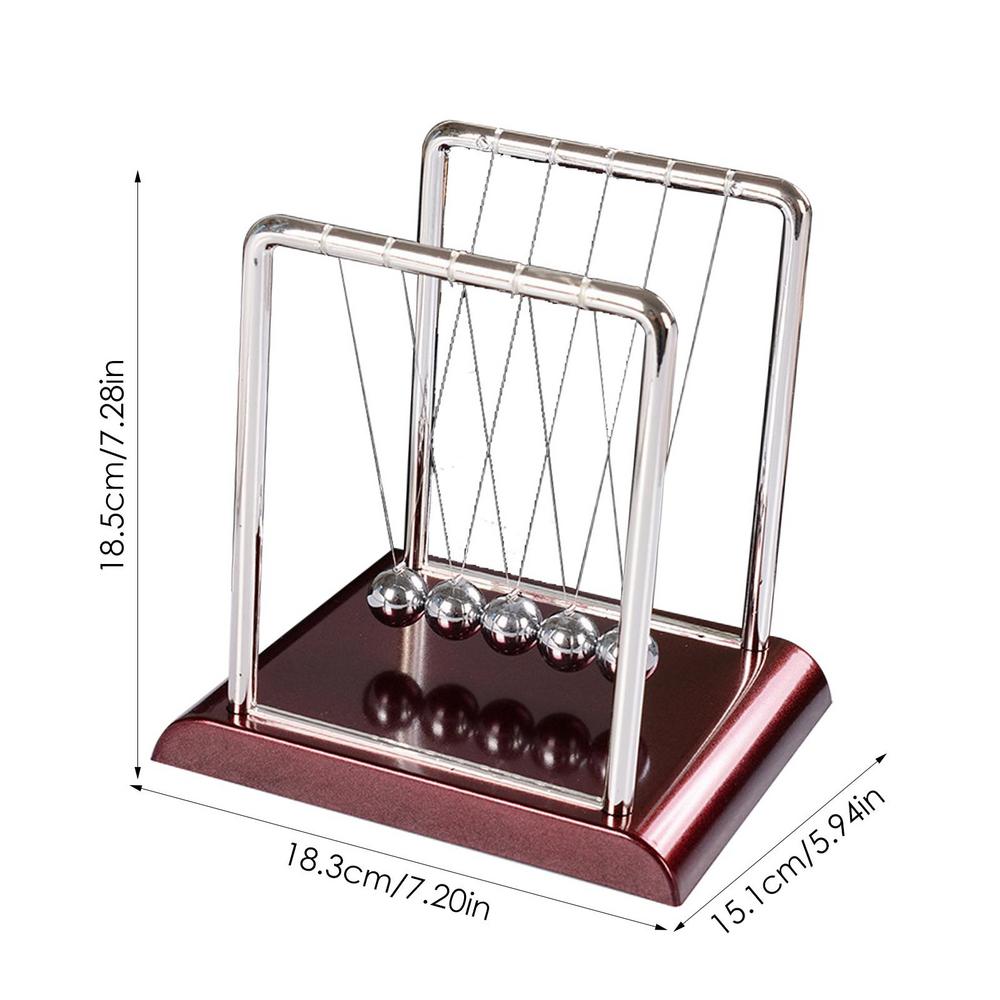 Newtons Wiege Schreibtisch Tischdekoration Metall Pendelkugel Stahl Balance Ball Newton Ball Physik Wissenschaft Pendel