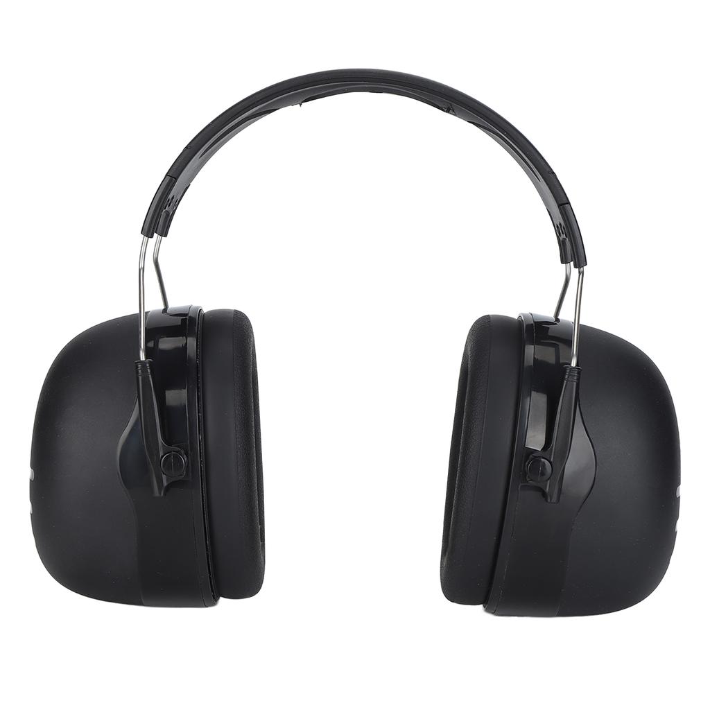 Noise Reduction Earmuffs Hearing Protection Soundproof Earmuffs NRR 37dB for Construction Woodworking Black