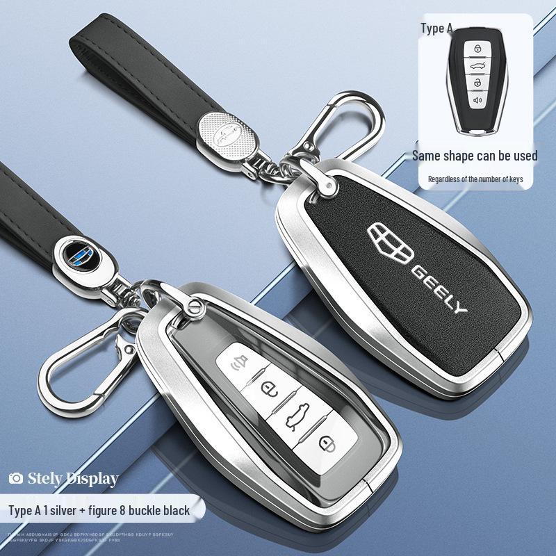 Key Case for Geely Models: Binrui, Icon, Xingrui, GS, Binyue Pro, Xingyue, LGL, Boyue, Cool, Emgrand, Vision X6