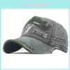 Vintage Distressed Denim Baseball Cap For Men And Women Durable And Stylish Hat