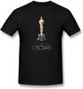 The 90th Award Oscars Statue Logo T Shirt for Mens Shirt Black