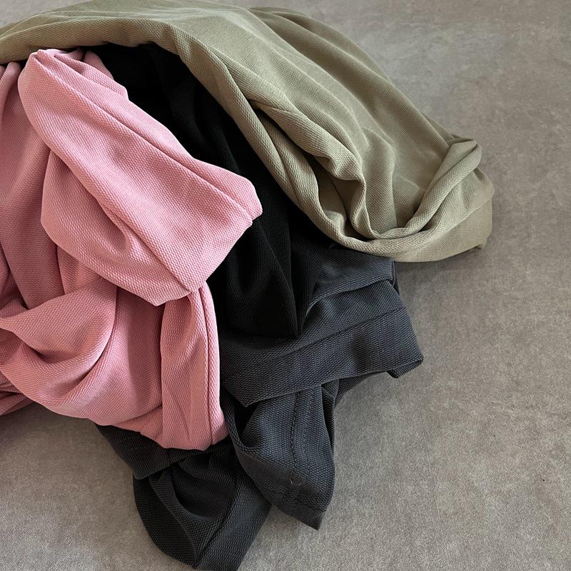 Šedé hedvábné široké kalhoty s vysokým pasem pro ženy - Slim Fit, Odolné proti komárům, Chladivé a splývavé, Ideální pro jaro, léto a podzim