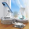 Phone Holder Stand Rotation 360-degree Aluminum Adjustable Stable Support Desktop Alloy Lazy Stand Phone