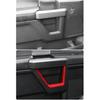 ABS Red Full Interior Decorative Cover Trim Sticker Compatible with Ford F150 2015-2020 (4pcs/Set Inner Door Handle Under Decorative Strip)