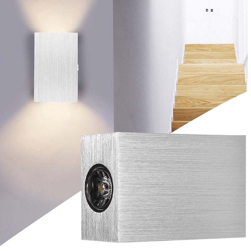 Warm White Aluminum Indoor Outdoor Garden Corridor Lights Wall Mounted Lamp