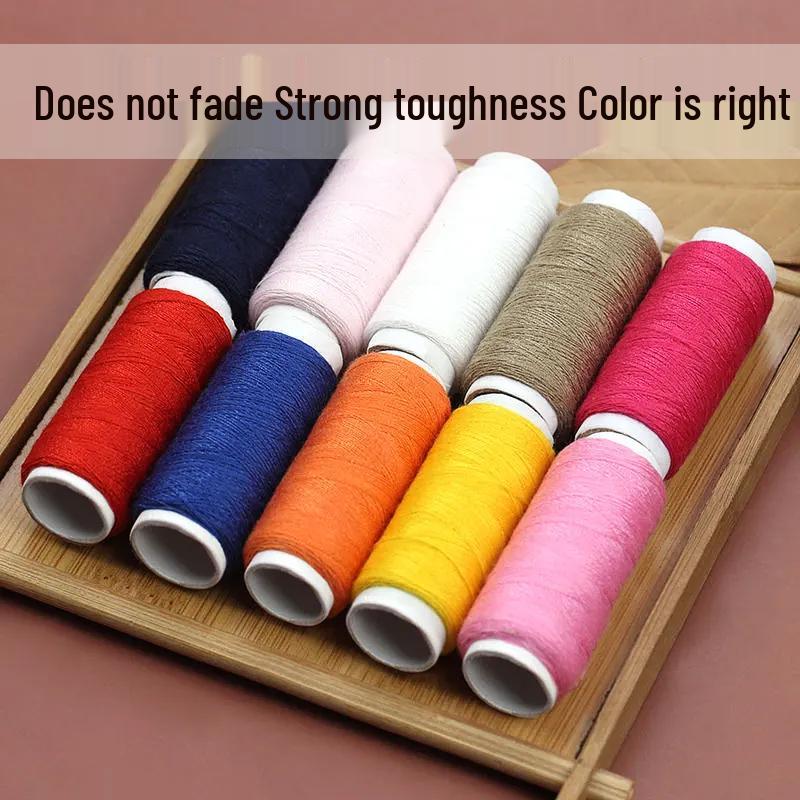 Colorful Multi-Color Embroidery & Sewing Thread Spools for DIY