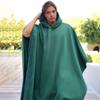 Manto Cobertor Oversized para Mulheres Homens Adultos Unissex Caimento Solto Moletom com Capuz Manto Inverno Quente Pelúcia Vestível Roupão Cobertor
