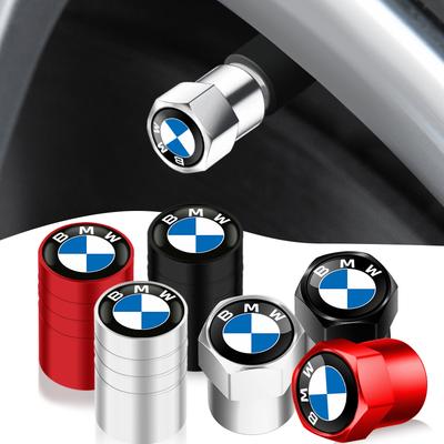 For M X1 X3 Q8868 4pcs Car Wheel Tire Valves Tyre Air Caps Case For BMW M Power Performance F10 F31 E36 E39 E87 E90 X5 Car Interior Stickers