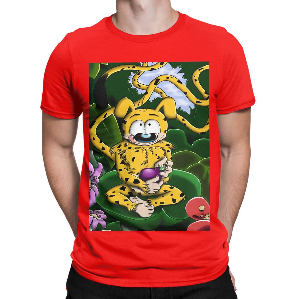 Art Funny Graphic 100 Cotton Tshirt Marsupilami Tops Tees For Unisex