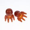 2Pcs Resin Octopus Massage Comb Head Meridian Scraping Scalp Massager Spa Gua Sha Massage Comb Fatigue Relief Massag