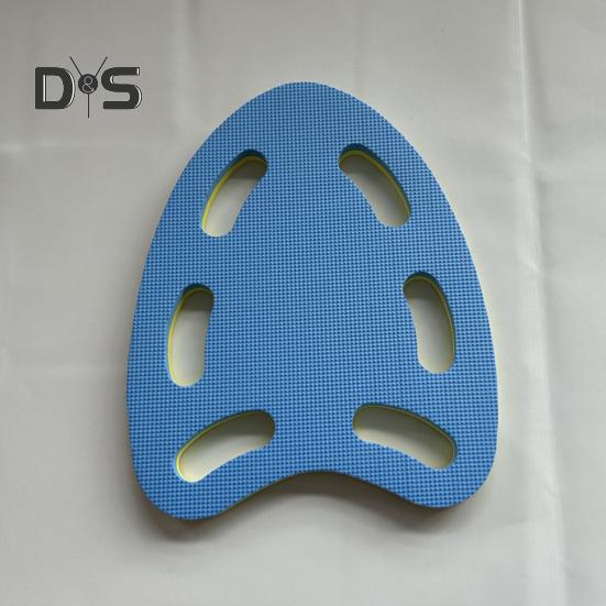 Kids Swimming Kickboard Swim Training Aid Pool Floating Board with 6 Handrail Holes Safety Swim Board for Beginners