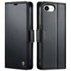 For iPhone 16e Leather Case CASEME 023 RFID Blocking 3 Card Slot Mobile Cover