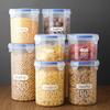 Transparent Moisture-Proof Storage Jar for Dried Fruits, Grains & Cereals - Sealed Fresh-Keeping Box for Home or Refrigerator Use