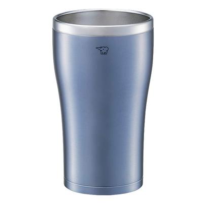 Edelstahl Isoliert Heiß und Kalt Glatt Perfekt Klar Becher, 450ml, Kondensationsbeständig, Getränke, Mund, Geschenk, Blau, SX-DN45-AC