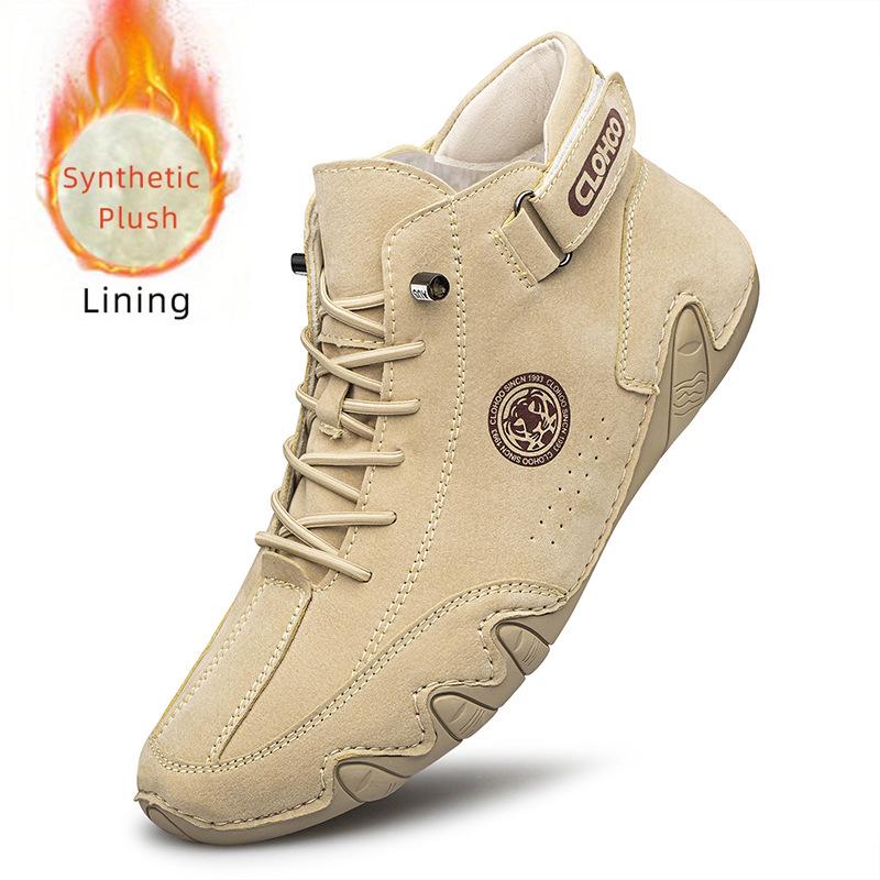 Large size hot-selling men's Martin boots autumn and winter high-top casual octopus men's shoes