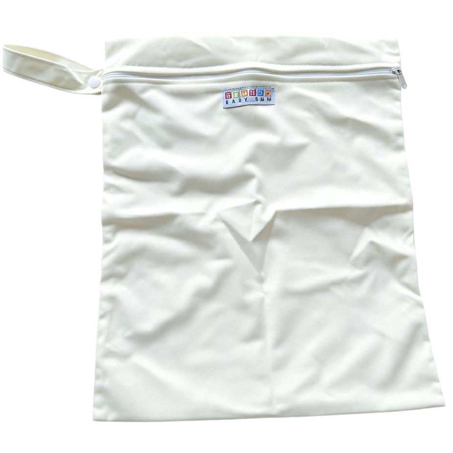 Waterproof Single Pocket Reusable Wet Diaper & Sanitary Napkin Bag