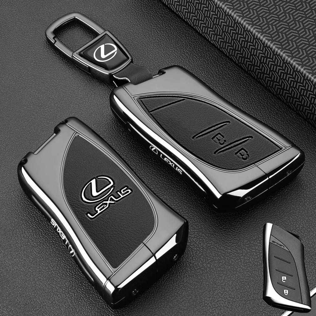 Leather Car Key Case Cover Shell For Lexus NX ES UX US RC LX GX IS GS RX 200 250h 350 LS 450h 460h 260h UX200 ES350 AccessoriesKP2