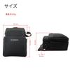 Takagi Tool Easy To Small Item Tool Tool Black Belt, 2-Tier, Cut-Resistant, Abrasion-Resistant, Shape-Retaining, Use, Durable, Storage, Case, Storage,