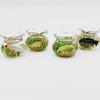 Fish Tank Toy Miniatyr Ornaments Resin Dollhouse Fish Tank Scene Tilbehør for jenter