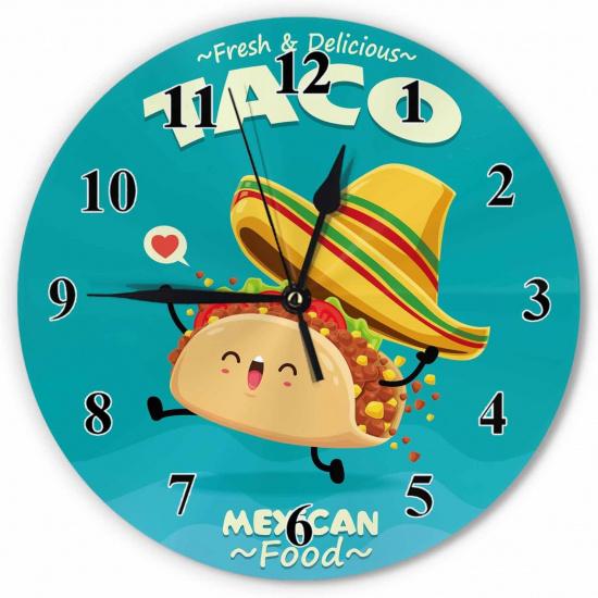 Record Vintage Wall Clock Round 10 Inch Battery Operated Black Album Disc with Blank Red Label Music Retro Quartz Silent Wooden Clocks Art Decorative