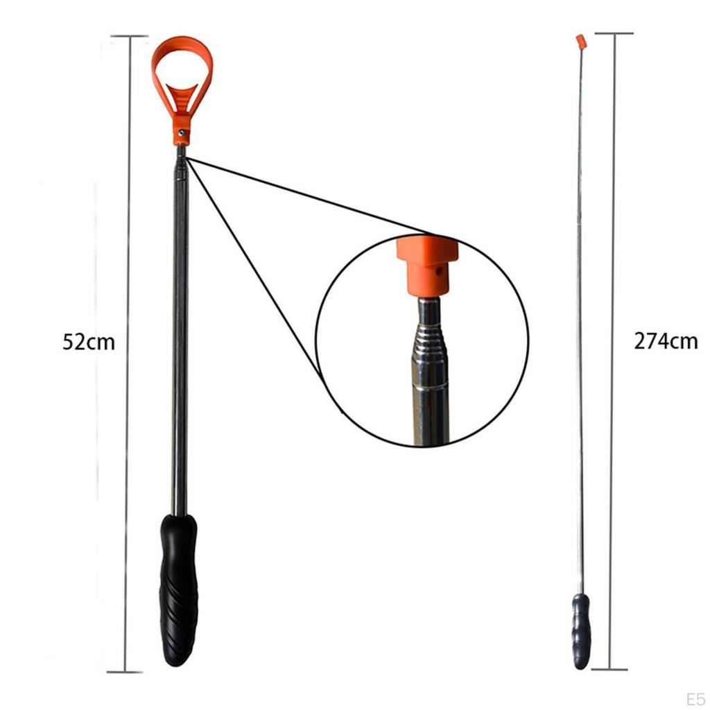 Výsuvný nástroj na uchopenie golfovej loptičky pre jednoduché vytiahnutie