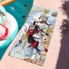 Game G-Genshin I-Impacts S-Sandrones Towel Sports Quick Dry Travel Camping Sandproof Soft Light Large Beach Towel