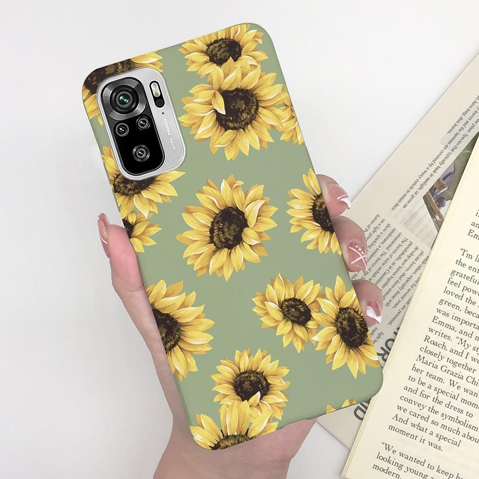 

For Xiaomi Redmi Note 10S Case Daisy Avocado Girls Cartoon Soft Silicone Back Cover Funda For Redmi Note 10 4G Redmi Note10 S Redmi Note 10 4G