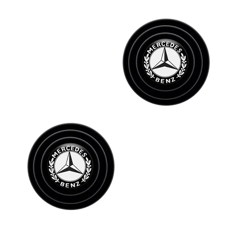 Hot Car Sticker Car Door Silicone Cushion Pad Shock-absorbing Silent Pad Car Accessories For Mercedes Benz AMG New A/B/C/E Class