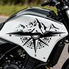 Waterproof Guidance Mountain Car Decals Strong PVC Sticker Weatherproof Design Long Lasting Adhesive For Outdoor Vehicles