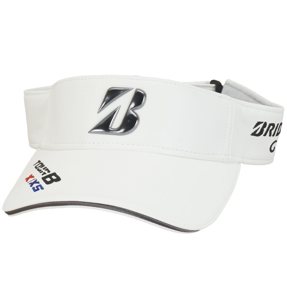

Bridgestone Golf Limited Edition Pro Model Visor CPW24B Men s CPW24BWH White
