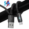 5A Micro USB Charging Data Transfer Type-C Fast Braided Cable Cord for Android