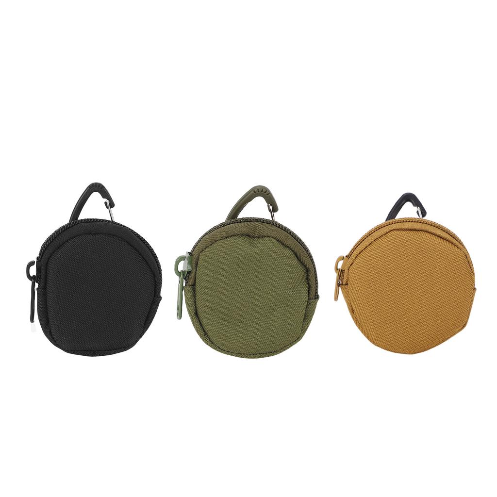 3pcs Dog Treat Pouch Round Pet Zipper Bag Dog Training Snack Bag For Walking Camping Hiking