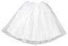 Artec Satin Frilly Skirt, White, 14640, Costume, Cosplay, Recital, Play, Easy DIY Costume for Children