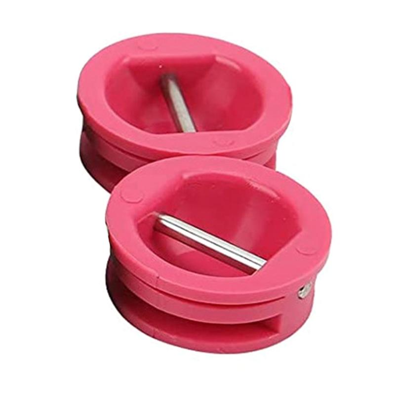 2 szt. Kubek do leasha deski surfingowej Część zamienna do sportów wodnych Korek do leasha surfingowego Korek do leasha deski surfingowej z prętem ze stali nierdzewnej