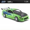 JADA Fast & Furious Alloy Car Model,Brian's Mitsubishi Eclipse, 1:24 Diecast Vehicle Collection Racing Gift Toys for Adults Kid