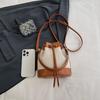 Popular Fashion Bucket Bag, New Niche Single Shoulder Slanted Bag, Women's Handbag, Versatile