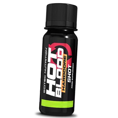 Pre-workout Portioned, Hot Blood Hardcore Shot, 60ml (11087015)