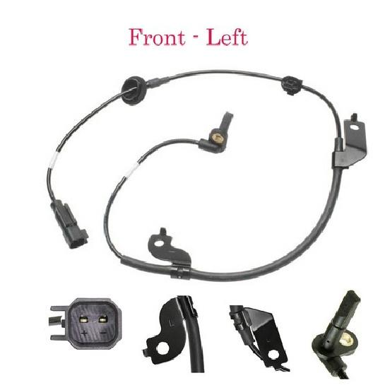 Set 2 ABS Wheel Speed Sensor Front Left & Right For Mitsubishi Lancer Outlander