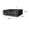 800W 220V - 240V EQ Bluetooth Stereo Amplifier 4 Ohm 2CH USB 64GB Disk/SD Card Car Home 220V