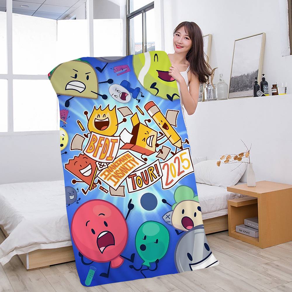 Spiel B-Battle For Dream Island Mikrofaser Bedrucktes Strandtuch Bergsteigen Yoga Strand Schwimmen Laufen Saugfähiges Weiches Handtuch
