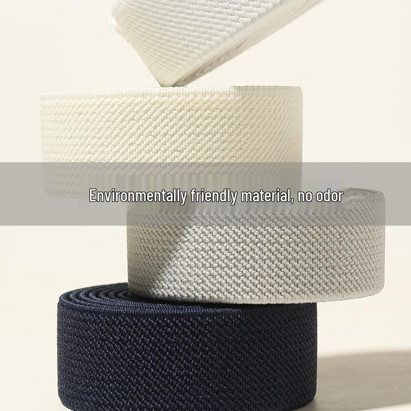 2,5 cm dicker doppelter Köper, doppelseitiger elastischer Bund & Autozierleisten-Einfassung für Bekleidungszubehör