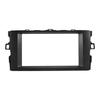 2Din Car Fascia For Toyota Auris 2006-2012 Stereo Fascias Panel Dash Mount Tallation Car DVD Frame Kit In-Dash