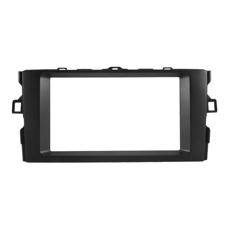 2Din Car Fascia For Toyota Auris 2006-2012 Stereo Fascias Panel Dash Mount Tallation Car DVD Frame Kit In-Dash