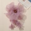 Bestickte Handgefertigte Blume Brosche Quasten Korsage Anstecknadel Mode Stoff Korsage Party